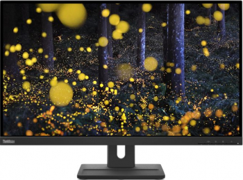 Monitor LED IPS Lenovo ThinkVision 27'' QHD 75Hz 4ms Color Gamut: 99% sRGB HDMI Display Port Pivot E27q-20 