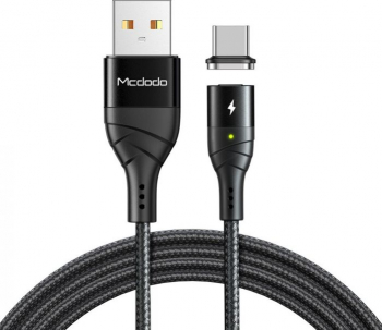Cablu de date Mcdodo Breeze Series Magnetic Pro Type-C 5A 1.2m Black 