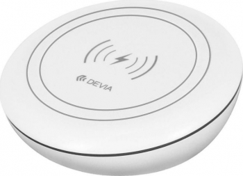 Incarcator Wireless Devia Charger Inductive Fast 10W White 