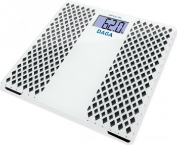 Cantar de baie Daga BA 300 max 150 kg Alb Negru 