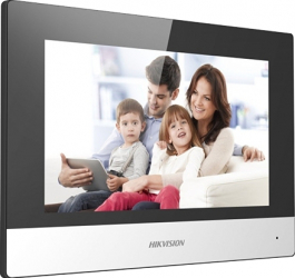 Monitor videointerfon TCP/IP Wireless Touch Screen TFT LCD 7inch - HIKVISION - DS-KH6320-WTE1 