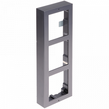 Rama montaj aparent 3 module pentru Interfon modular - HIKVISION - DS-KD-ACW3 
