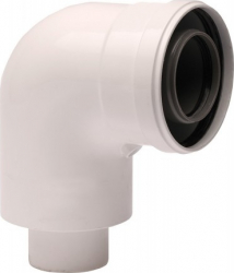 Cot plecare kit evacuare centrala condensare 60/100 PP/ALL Tip 03 Ati WBCUR61003 