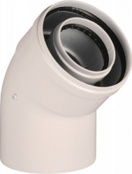 Cot prelungire centrala clasica 60/100 45 grade Ati 2-4610PMF 