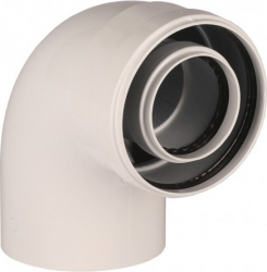 Cot prelungire centrala clasica 60/100 90 grade Ati 2-9610PMF 