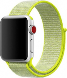 Curea pentru Apple Watch Material Textil Compatibila cu Apple Watch 1/2/3/4/5/6/7/SE MTP Strap 42mm Flash Light 