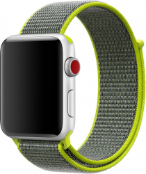Curea pentru Apple Watch Material Textil Compatibila cu Apple Watch 1/2/3/4/5/6/7/SE MTP Strap 38mm Flash 