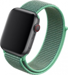 Curea pentru Apple Watch Material Textil Compatibila cu Apple Watch 1/2/3/4/5/6/7/SE MTP Strap 42mm Marine Green 