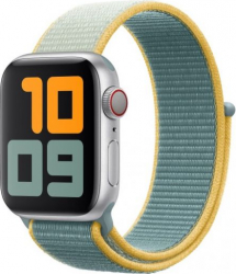 Curea pentru Apple Watch Material Textil Compatibila cu Apple Watch 1/2/3/4/5/6/7/SE MTP Strap 38mm Sunshine 