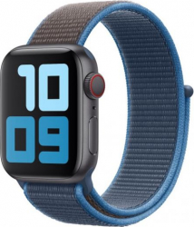 Curea pentru Apple Watch Material Textil Compatibila cu Apple Watch 1/2/3/4/5/6/7/SE MTP Strap 42mm Surf Blue 