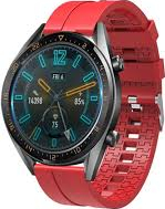 Curea Silicon MTP Compatibila Huawei Watch GT/GT2 46mm telescoape Quick Release Red 
