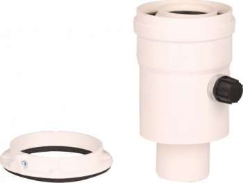 Plecare verticala kit evacuare centrala condensare 60/100 PP/PP tip 8 Ati WBPP61008 