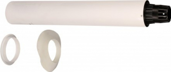 Terminatie orizontala kit evacuare centrala condensare 80/125 PP/ALL Ati WBCC100