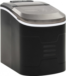 vidaXL Aparat de facut cuburi de gheata negru 2 4 L 15 kg / 24 h 