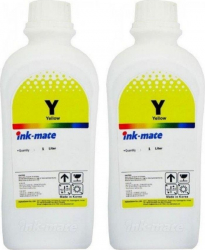 Pachet Flacon Cerneala Ink-Mate Compatibil HP 653 2x1000ml 3YM74AE Galben 