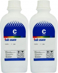 Pachet Flacon Cerneala Ink-Mate Compatibil HP 951XL 2x1000ml CN046AE Cyan