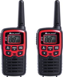 Set 2 statii radio emisie-receptie PMR XT10 16 canale raza de actiune 4km