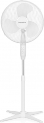 Ventilator pe stativ - 40 cm - alb 