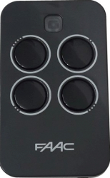 Telecomanda pentru automatizari Faac 4 canale gri SMT787456 433Mhz XT4 433 RC Faac smartsistem 