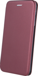 Husa de protectie tip carte pentru iPhone 12 si 12 Pro buzunar card Visiniu TLF-SHO3213 