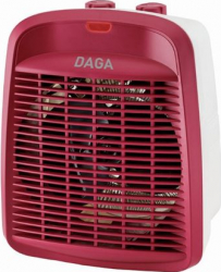 Aeroterma Daga CF 2010 Rouge 2000W 2 trepte de putere + 1 aer rece Alb Rosu 
