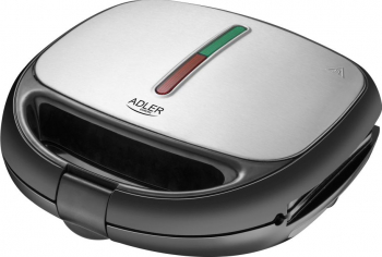 Sandwich-maker multifunctional Adler AD3040 1200W 5-in-1 Negru/Argintiu 
