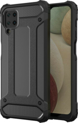 Husa Hybrid AntiShock pentru Samsung Galaxy S21 Ultra 5G Negru CRB-SHO3278 