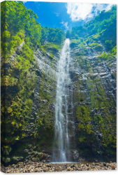 Tablou luminos in intuneric GlowforHome Cascada uimitoare 90 cm x 60 cm 