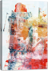 Tablou luminos in intuneric GlowforHome Lucrare desen Abstract Multicolora Rezumat Mixt 60 cm x 40 cm 