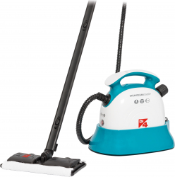 Aparat de curatat cu aburi Daga Di4 Steam Clean Caddy 2 in 1 4 bar 1500W Albastru Alb