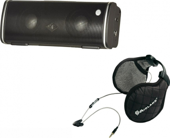 Kit Difuzor bluetooth Albrecht MAX-treme si cadou Casti stereo Midland Subzero pentru iarna culoare Negru Cod C936.19