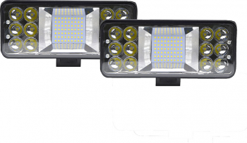 Set 2 Proiectoare LED cu 2 faze 398W 12/80V 