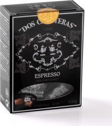 Dos Cafeteras Caramele cu espresso in cutie cu fereasta 100g 