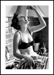 Art Print Poster Love Pasta 5070 cm 