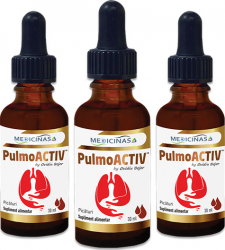 PulmoActiv 30ml - Pachet 3 luni 