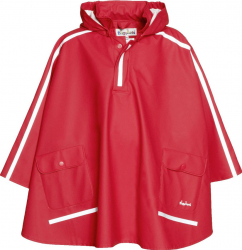 Haine de ploaie pentru copii Poncho Red Playshoes 128 cm 
