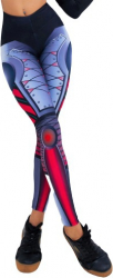 Colanti Fitness Yoga Aerobic Jogging Multicolor Black Iron Woman M size Talie medie 