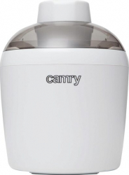Aparat pentru Preparat Inghetata Camry CR 448 putere 90W capacitate 0.7L Alb 