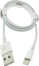 Cablu tip Lightning la USB pentru iPhoneX Apple A1480 1m alb in blister 