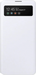 Husa de protectie SAMSUNG Smart View Wallet Cover pentru Samsung Galaxy S10 Lite Alb SHO3319 