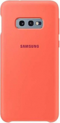 Husa SAMSUNG protectie spate silicon pentru Samsung Galaxy S10 E bumper ultraslim Portocaliu MPS-SHO3313 