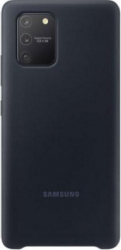 Husa SAMSUNG protectie spate silicon pentru Samsung Galaxy S10 Lite bumper ultraslim Negru MPS-SHO3314 