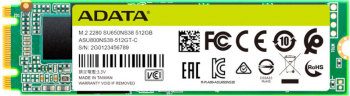 SSD ADATA SU650 512GB SATA-III M.2 2280 asu650ns38-512gt-c 