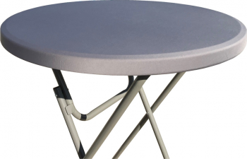 Capac elastic gri CULINARO pentru masa cocktail 80xh110cm 