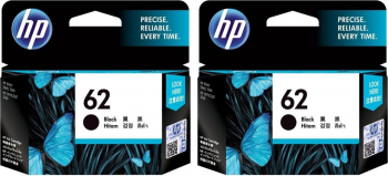 Pachet Cartus cerneala HP 62XL 2x C2P04AE Negru Original 400 pagini 