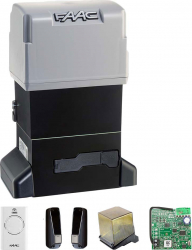 Kit automatizare pentru porti culisante cu greutatea de pana la 500kg 740E Z16 Faac 