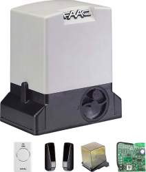 Kit automatizare pentru porti culisante cu greutatea de pana la 900kg 741E Z16 Faac smartsistem 