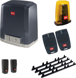 Kit automatizare pentru porti culisante cu greutatea pana la 400 kg 24v Bft Deimos Bt A400 smartsistem 