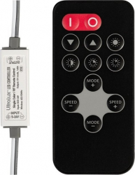 Controller Rf Mini pentru benzi led o singura culoare SCRFC5A Ultralux 