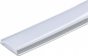 Profil banda led din aluminiu flexibil slim de mica adancime pentru benzi led lungime 2m APN217 Ultralux 